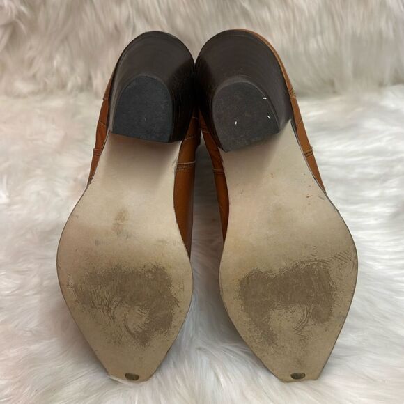 Vintage Real Leather Cowboy Boots Dream Catcher Festival Rave Burning Man A22 - Picture 14 of 15